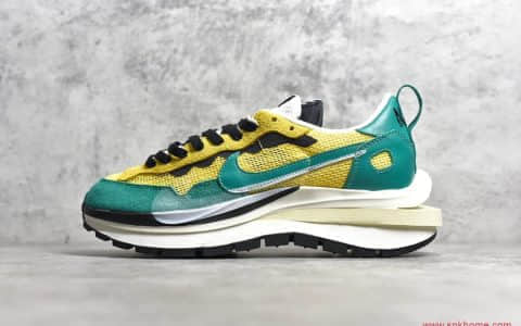 Sacai x NK Pegasus VaporFly SP"Green 耐克华夫Sacai联名老爹鞋 货号：BV0073-103