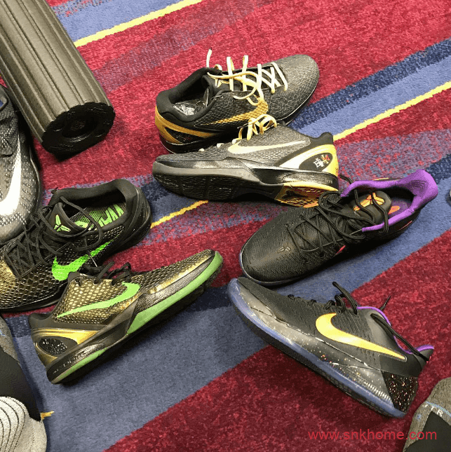 这双 Kobe 5 全网仅此一双 鞋王塔克晒出科比五代战靴 科比全部篮球鞋一览