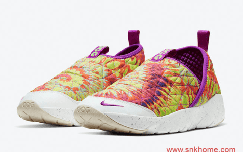 Nike ACG Moc 3.0 “Tie-Dye” 耐克绚烂扎染 ACG系列休闲鞋发售日期 货号：CW2463-300