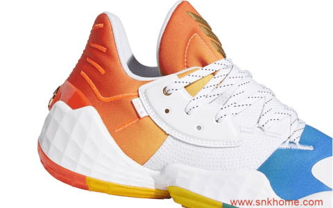 adidas Harden Vol. 4 “Pride” 哈登彩虹实战战靴发售日期 货号：FX4797