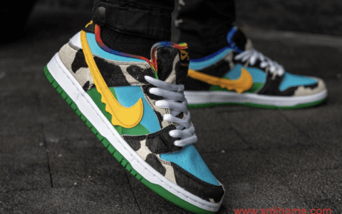 Ben & Jerry’s x Nike SB Dunk Low “Chunky Dunky”耐克Dunk牛奶冰淇淋 货号：CU3244-100