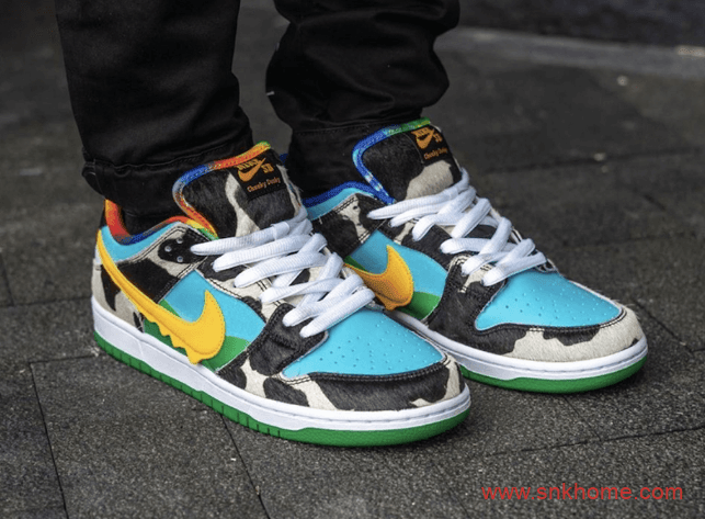 Ben & Jerry’s x Nike SB Dunk Low “Chunky Dunky”耐克Dunk牛奶冰淇淋 货号：CU3244-100