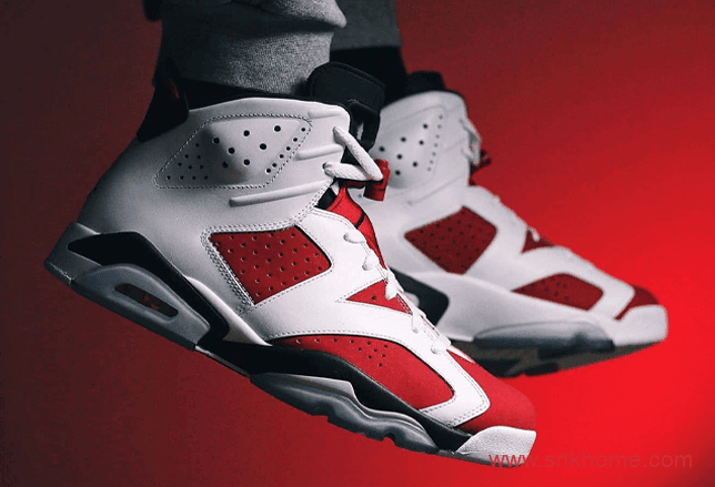 Air Jordan 6 “Carmine”  AJ胭脂红实战篮球鞋即将复刻 货号：CT8529-106