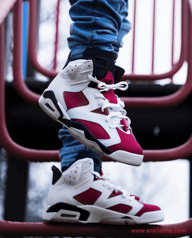 Air Jordan 6 “Carmine”  AJ胭脂红实战篮球鞋即将复刻 货号：CT8529-106