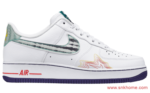 Air Force 1 耐克空军音符配色 正品耐克空军湖水绿色发售日期