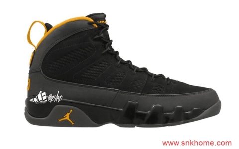 Air Jordan 9 “University Gold” 正品AJ9实战篮球鞋黑黄配色发售日期