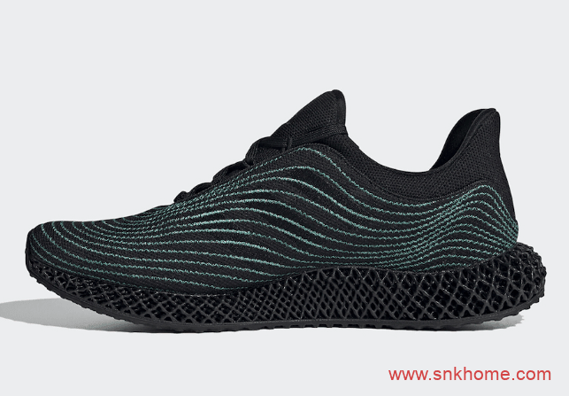 adidas x Parley 阿迪达斯4D跑鞋 阿迪达斯海洋联名 货号：FX2434