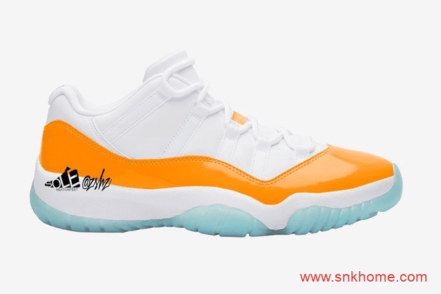 Air Jordan 11 Low “Gym Red”突袭发售 AJ11白橙明年新配色也已经曝光 货号：AH7860-139