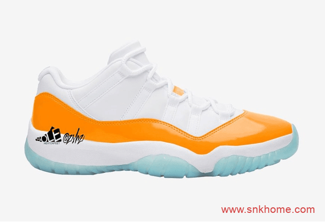 Air Jordan 11 Low “Gym Red”突袭发售 AJ11白橙明年新配色也已经曝光 货号：AH7860-139