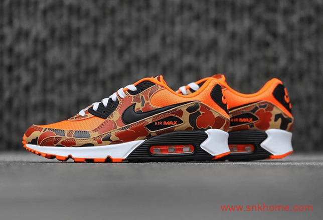 Air Max 90 “Orange Camo”  耐克MAX90暴力橙迷彩新款发售日期 货号：CW4039-800