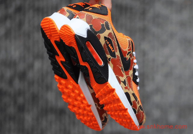 Air Max 90 “Orange Camo”  耐克MAX90暴力橙迷彩新款发售日期 货号：CW4039-800