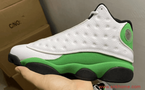 Air Jordan 13 “Lucky Green”  AJ13白绿酷似雷阿伦PE配色 值得入手 货号：DB6537-113