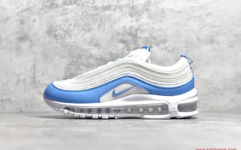 NIKE Air Max 97耐克子弹气垫白蓝公司级跑鞋 货号：BV1982-101