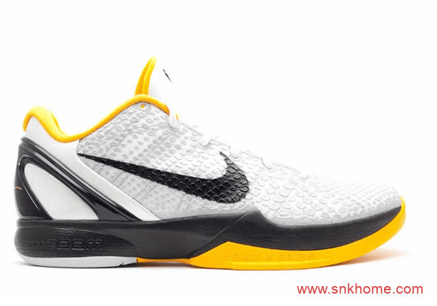 Nike Kobe 6 Protro “White Del Sol”  第五款科比六代复刻配色 科比季后赛战靴 货号：CW2190-100