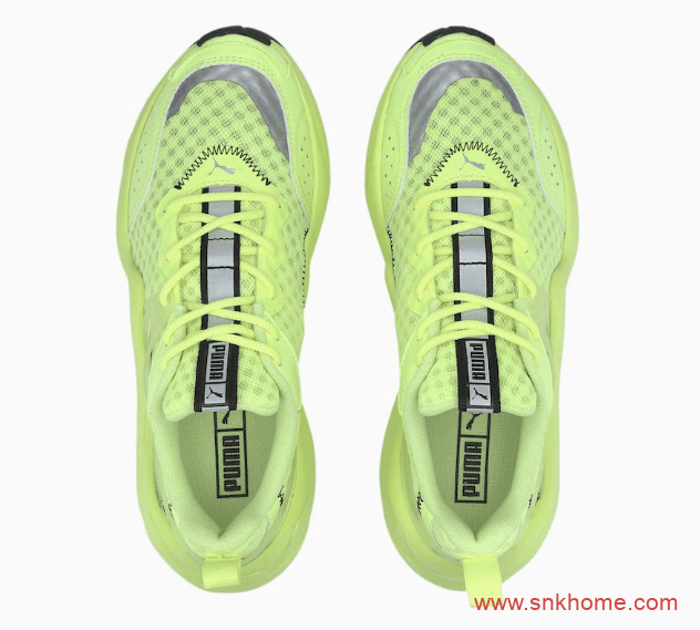 PUMA Rise “Neon Pack”  彪马荧光绿跑鞋 耐克红色网面透气跑鞋 货号：372444-01/372444-02