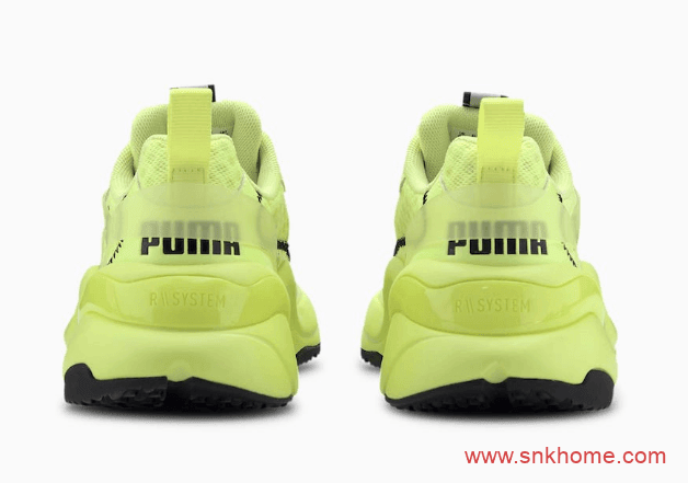 PUMA Rise “Neon Pack”  彪马荧光绿跑鞋 耐克红色网面透气跑鞋 货号：372444-01/372444-02