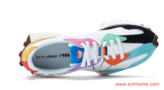 New Balance 327 “Pride”  新百伦新品彩虹配色发售日期 货号：MS327PRD