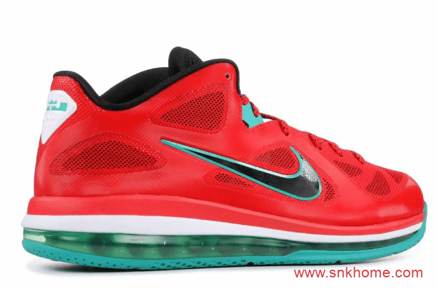 Nike LeBron 9 Low “Liverpool” 詹姆斯七代黑红篮球鞋詹姆斯复刻篮球鞋 货号：DH1485-600