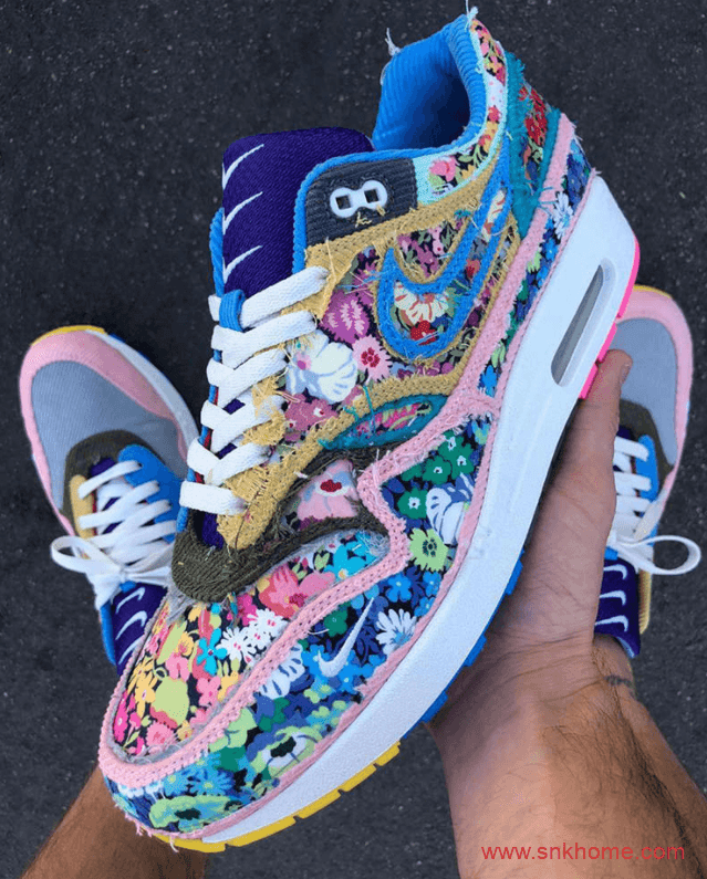 NIKE Air Max 1 陈冠希晒出新款耐克MAX1 CLOT联名款配色