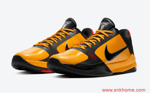 Nike Kobe 5 Protro “Bruce Lee”  科比五代战靴李小龙配色发售日期 货号：CD4991-700/CD4991-101