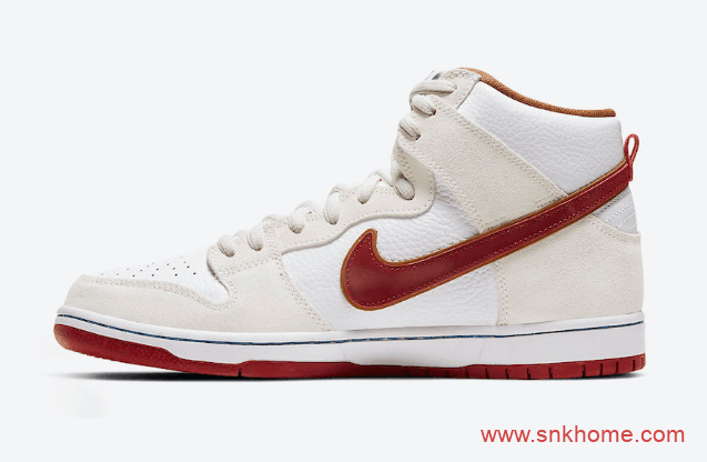 Nike SB Dunk High “Team Crimson”  耐克平民价Dunk SB板鞋预购 货号：CV9499-100