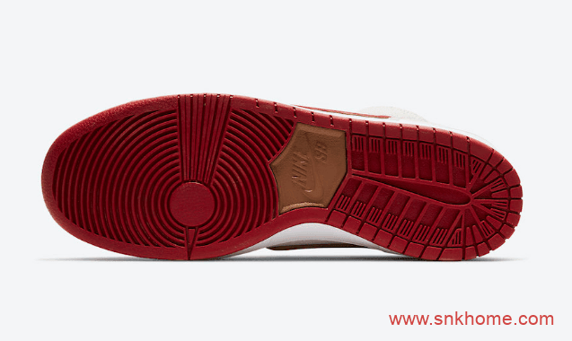 Nike SB Dunk High “Team Crimson”  耐克平民价Dunk SB板鞋预购 货号：CV9499-100