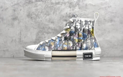 Dior B23 Oblique High Top Sneakers“CD重影” 迪奥正品代工厂货源