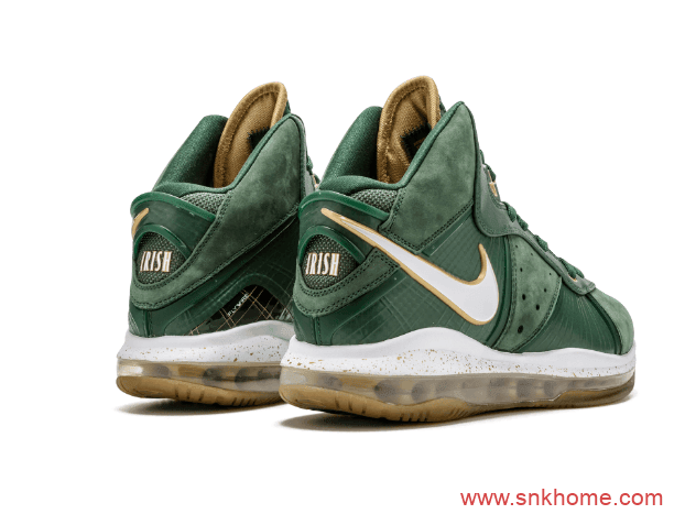 LeBron 8 SVSM 詹姆斯绿色篮球鞋 詹姆斯高中实战篮球鞋年底即将复刻