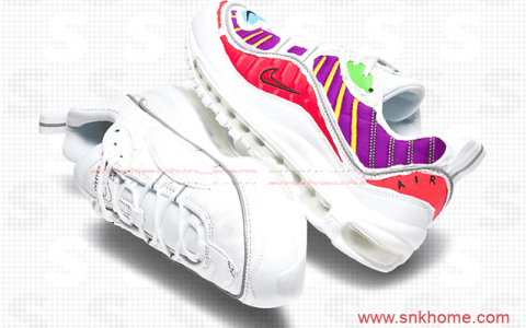 Nike Air Max 98 “Cut Away”  耐克MAX98小白鞋撕撕乐 货号：CJ0634-101