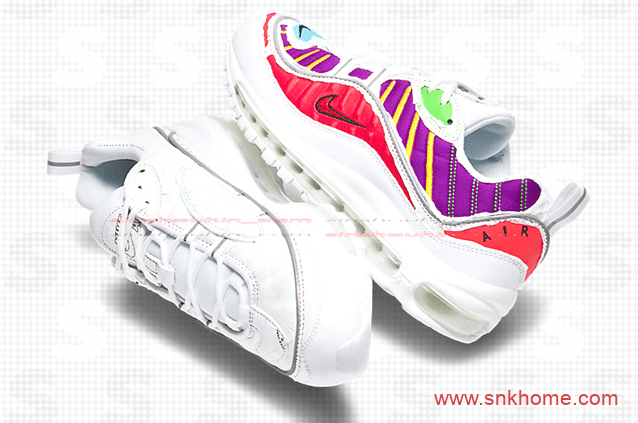 Nike Air Max 98 “Cut Away”  耐克MAX98小白鞋撕撕乐 货号：CJ0634-101