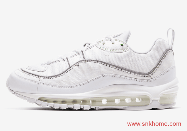 Nike Air Max 98 “Cut Away”  耐克MAX98小白鞋撕撕乐 货号：CJ0634-101