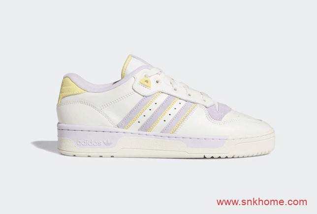 adidas Rivalry Low 阿迪达斯复古小白鞋 阿迪达斯女神小姐姐专属板鞋 货号：EF6413