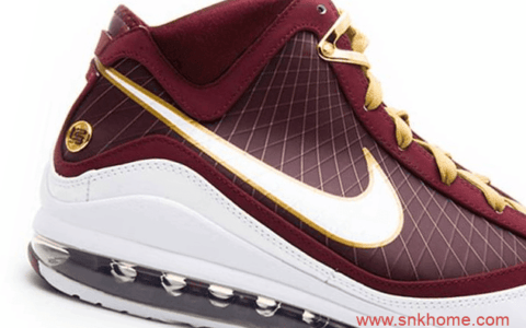 Nike LeBron 7 “CTK” 詹姆斯七代酒红色篮球鞋 詹姆斯圣文森特特圣玛丽高中复刻发售日期 货号：DH4054-600