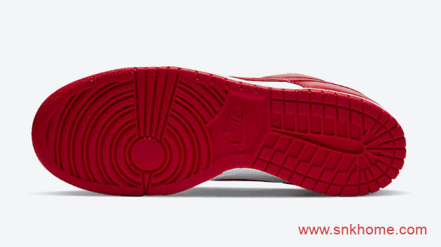 Nike Dunk Low SP “University Red” 耐克Dunk白红低帮滑板鞋发售日期 货号：CU1727-100