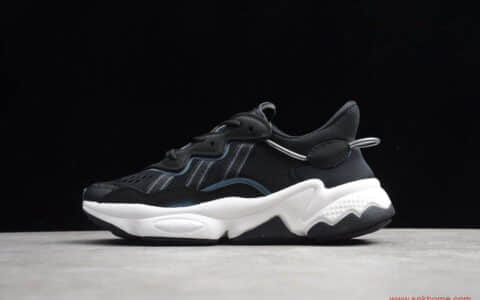 Adidas Originals Ozweego 公司级阿迪达斯黑白简版椰子 阿迪达斯水管 货号：EH1200