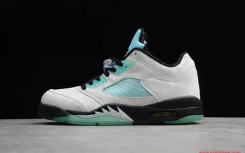 Air Jordan 5 LOW“Island Green”3M AJ5雪豹中国限定 AJ5郭艾伦薄荷绿 货号：CN2932-100