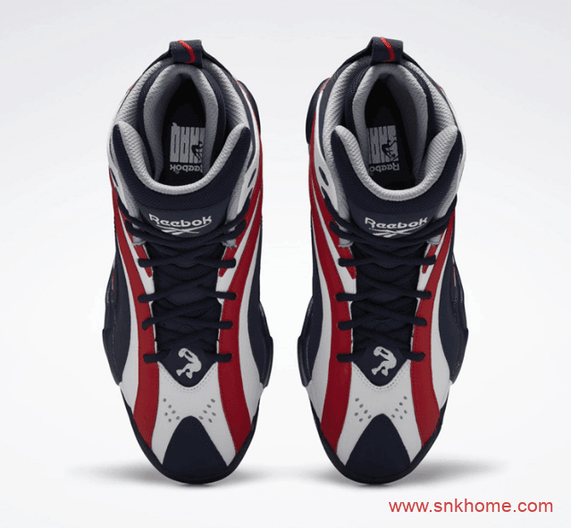 Reebok Shaqnosis “USA”  锐步奥尼尔年轮美国队配色发售价格 货号：FV2971