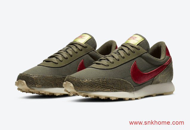 Nike Daybreak WMNS “Snakeskin”  耐克华夫蛇纹复古新款跑鞋发售日期 货号：CZ0464-200