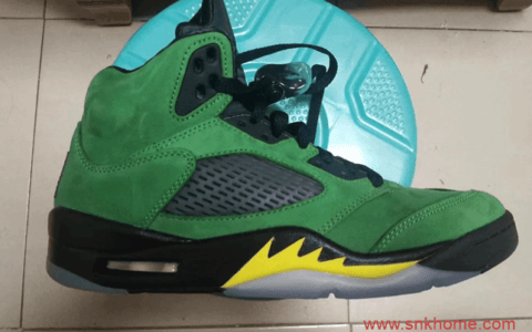 Air Jordan 5 SE “Oregon Ducks”  天价球鞋AJ5俄勒冈大学配色复刻 发售日期 货号：CK6631-307 