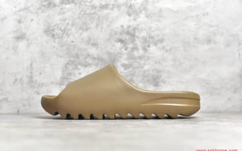 adidas Originals Yeezy Slide 正品椰子拖鞋咖啡灰配色 货号：FW6345