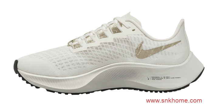 Nike Pegasus 37 耐克登月小白鞋 耐克登月飞马37代白色透气跑鞋官图释出