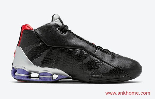 Nike Shox BB4 “Raptors”  耐克卡特猛龙PE 卡特超炫抓痕反光黑色篮球鞋发售日期 货号：CD9335-002