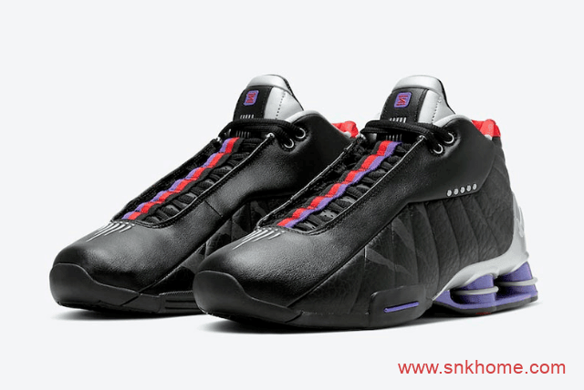 Nike Shox BB4 “Raptors”  耐克卡特猛龙PE 卡特超炫抓痕反光黑色篮球鞋发售日期 货号：CD9335-002