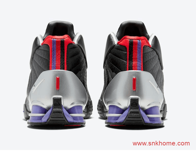 Nike Shox BB4 “Raptors”  耐克卡特猛龙PE 卡特超炫抓痕反光黑色篮球鞋发售日期 货号：CD9335-002