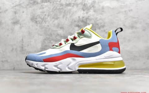 NIKE Air Max 270 React 正品耐克MAX270二代气垫白蓝配色 货号：AT6174-002