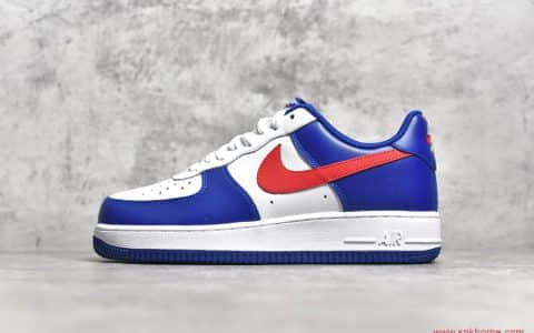 Air Force 1 Low耐克空军一号白蓝红拼接配色泰光纯原版本 货号：CZ9164-100