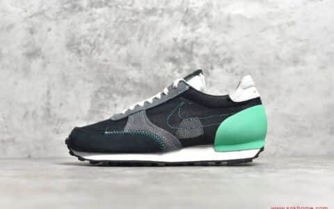 NIKE Daybreak N.354 纯原版本耐克N.354系列黑色网面透气跑鞋 货号：CJ1156-001