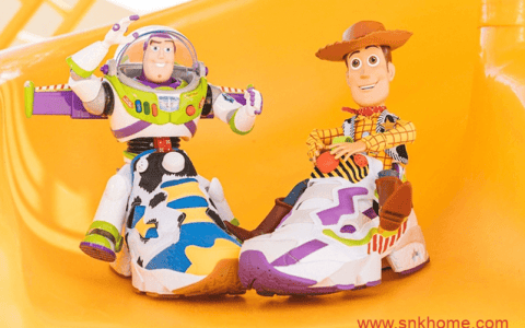 BAIT x Reebok Instapump Fury “Toy Story” 锐步三方联名充气鞋 锐步巴斯光年本周发售