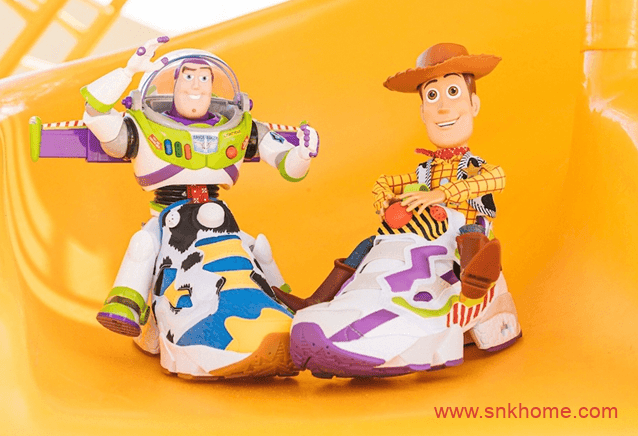 BAIT x Reebok Instapump Fury “Toy Story” 锐步三方联名充气鞋 锐步巴斯光年本周发售