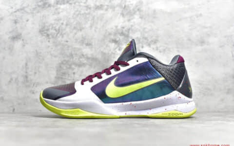 NIKE ZOOM KOBE 5 PROTRO 灭世纯原版本科比5代小丑配色2019 货号：CD4991-100